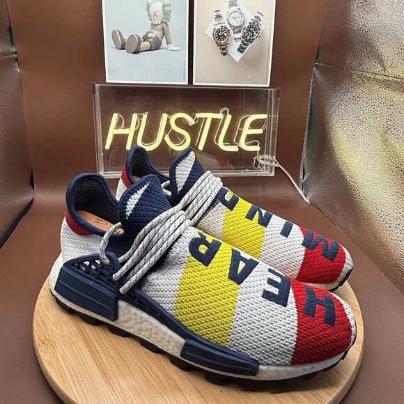 Adidas x Billionaire Boys Club "HEART/MIND" NMD Human race Men’s Sz 10 - Picture 1 of 10